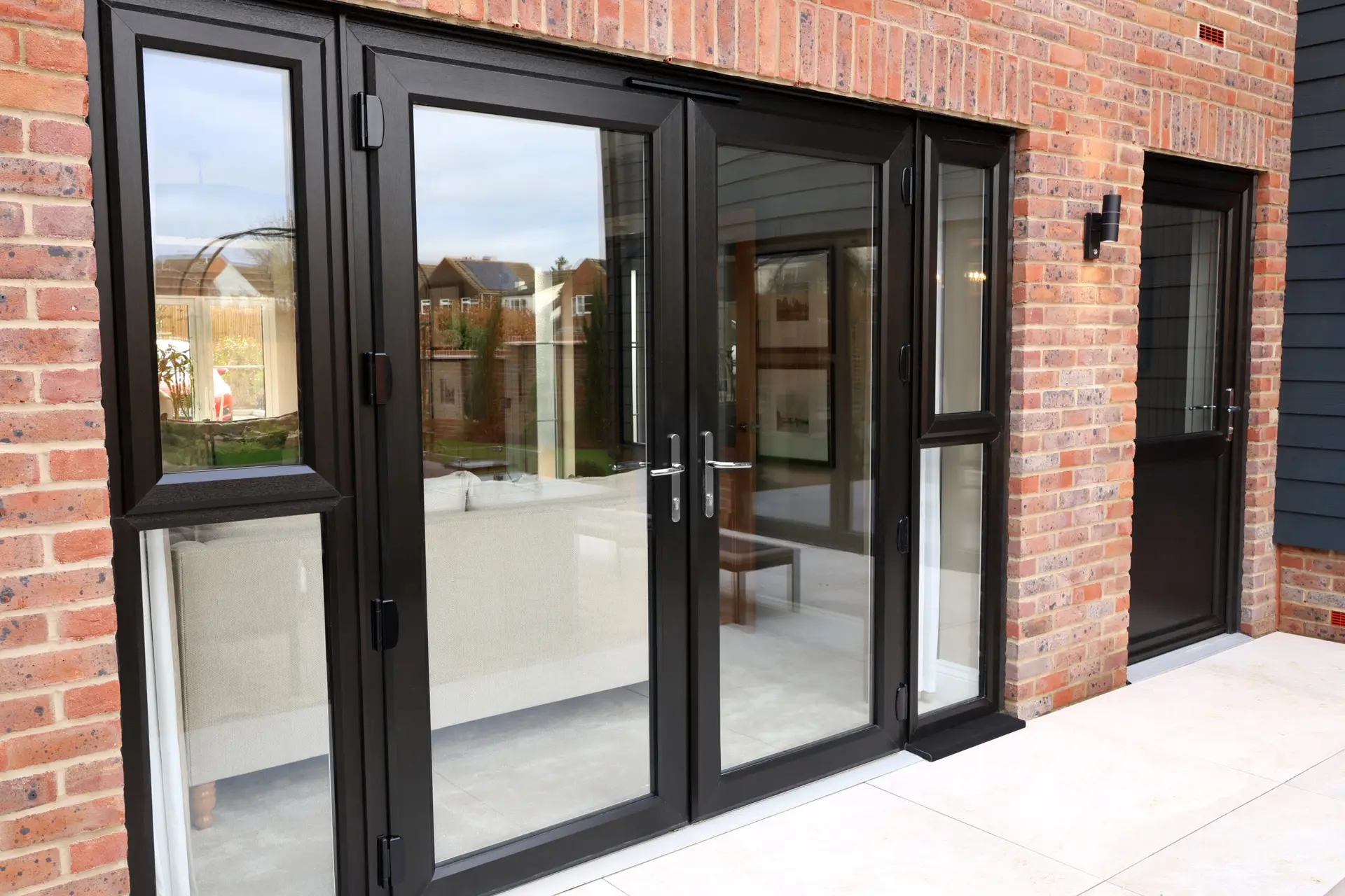 Sliding Patio Doors in Black